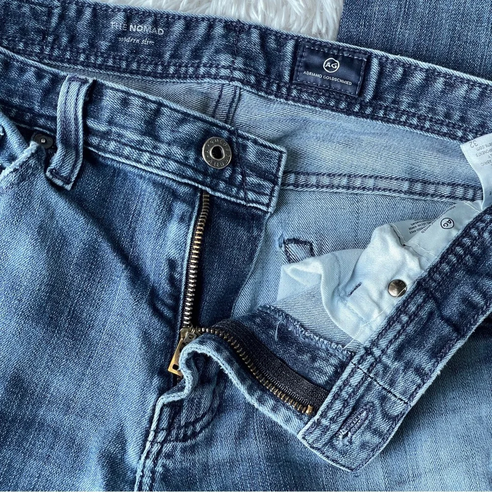 AG Adriano Goldschmied Nomad Modern Straight Denim Jeans - Picture 5 of 11